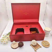 Boîte magnétique personnalisée et emballage de luxe en boîte cadeau blanche pour flacon de parfum, cosmétique, recyclable