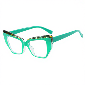 Montatura per <span class=keywords><strong>Occhiali</strong></span> Kedun Stile Occhio <span class=keywords><strong>di</strong></span> <span class=keywords><strong>Gatto</strong></span>, Design Punk con Colori Contrastanti, <span class=keywords><strong>Occhiali</strong></span> Semplici <span class=keywords><strong>da</strong></span> Donna in TR90 - Product Image 6