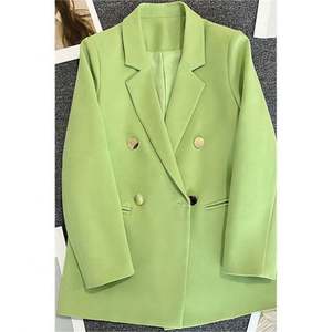 تخفيض كبير على الحلوى الخضراء المقلية الشارع معطف بدلة صغيرة للنساء الربيع والخريف النسخة الكورية الإنترنت مزاجه المشاهير - Product Image 2