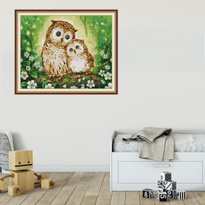 Nhà Máy Bán Buôn Thêu Kit Với Hướng Dẫn Crochet Handmade Đóng Dấu Crosstitch Set Vải Craft Người Mới Bắt Đầu Đan NKF - Product Image 2