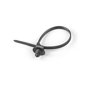 Attache-câble en plastique <span class=keywords><strong>à</strong></span> tête filetée, type épingle fixe, en forme de sapin, amovible, capacité 10 kg, pour harnais de fixation de fils - Product Image 4