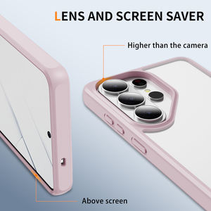 <span class=keywords><strong>Coque</strong></span> <span class=keywords><strong>de</strong></span> <span class=keywords><strong>téléphone</strong></span> transparente en PC TPU 2 en 1 avec protection antichoc pour l'objectif surélevé, découpes précises pour <span class=keywords><strong>Samsung</strong></span> S26 Ultra - Product Image 5