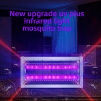 OMNI CATCH Meilleure qualité 395Nm Lampe anti-insectes LED violet-rouge pour utilisation en intérieur