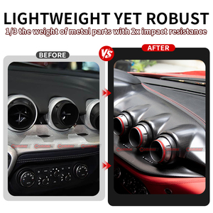 Piezas de Auto de Fibra de Carbono Seca de Calidad Increíble, Estilo OEM, para el Interior del Automóvil, Aire Acondicionado Interior para Ferrari F12 - Product Image 3