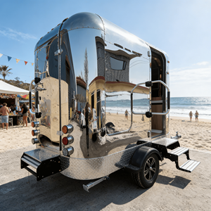 Toilettes portables publiques VIP, conteneur de salle de bain individuelle pour camping, toilettes extérieures portables sur remorque, appartement - Product Image 6