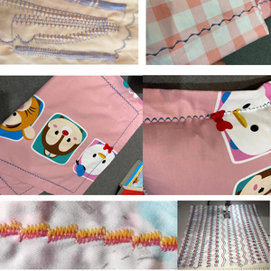 Máy may công nghiệp điện tử kiểu zigzag, mũi khâu thẳng, dẫn động trực tiếp, 200 kiểu mẫu, dùng cho ga trải giường, vỏ gối và rèm cửa - Product Image 5