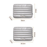 Nouveau Portable 13.3 pouces 14 pouces sac d'ordinateur doux matelassé sac d'ordinateur portable en tissu
