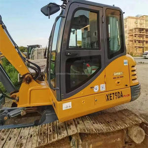 เครื่องขุดไฮดรอลิกซัน SY195แบ็คโฮแบบใช้แล้วเครื่องยนต์73kW 2023ถังขนาด20ตันน้ำหนัก0.55เมตรจากประเทศจีน - Product Image 4