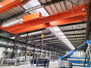 เครนเดินทางเหนือศีรษะไฟฟ้า5ตันถึง200Ton ระบบคานคู่พร้อมมอเตอร์ยกสูง25เมตรรับประกัน1ปี - Product Image 3