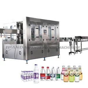 PET Bottles Pure Water Filling And Capping Machine Production Line Plant Automatic Water Filter And Filling Machine 3 In 1