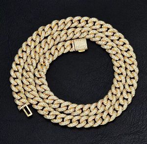 תכשיטי jwy 925 סטרלינג שרשרת 8 מ "מ 16 <span class=keywords><strong>18</strong></span> 20 22 24 ס" מ vs moissanite יהלומים היפ הופ בסגנון שרשרת הקובייה - Product Image 1