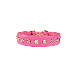 <span class=keywords><strong>Collar</strong></span> de Perro de Cuero Genuino de Lujo, con Pedrería Brillante, Acolchado, Ajustable, de Piel de Vaca, para Perros Pequeños y Medianos - Product Image 4