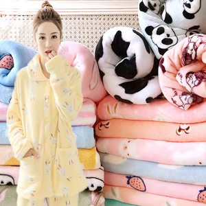 Vải <span class=keywords><strong>Flannel</strong></span> Fleece Polyester in chuyển nhiệt 100% Polyester tùy chỉnh OEM, vải Minky làm chăn cho bé - Product Image 3