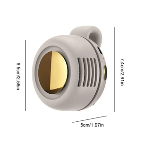 <span class=keywords><strong>Ventilateur</strong></span> sans pales Whirlwind avec design portable à bouton, recharge USB, <span class=keywords><strong>silencieux</strong></span>, mini <span class=keywords><strong>ventilateur</strong></span> portable pour la maison et les voyages en extérieur - Product Image 6