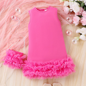 Collezione di Moda per Ragazze: <span class=keywords><strong>Eleganti</strong></span> Abiti con Volant e Set Coordinati, Abbigliamento per Bambine 4-7 Anni - Product Image 2