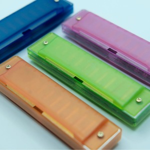 Harmonica pour enfants à 10 trous en gros - Jouet en plastique, matériau sûr non toxique, facile à souffler, instrument de musique pour enfants, cadeau - Product Image 1