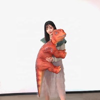 Marionnette de dinosaure animatronique pour enfants, collection 2026, idéale pour les centres commerciaux et les aéroports