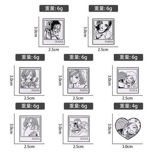 Pines Sming de Anime Nana, Insignias de Pin Esmaltado para Mochila, Accesorios Bonitos para Joyería, Regalo de Manga Japonés, Broches, Insignia de Solapa - Product Image 6