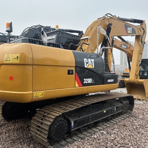 Excavatrice sur chenilles hydraulique Caterpillar CAT320D2L d'occasion de haute qualité, 20 tonnes, CAT320, CAT320C, équipement de machinerie lourde d'occasion - Product Image 3