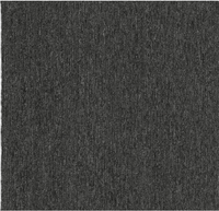 Dalles de moquette antidérapantes en nylon noir et gris ignifuges 50x50cm pour usage professionnel et domestique Série Shanghai Hangju Meteor