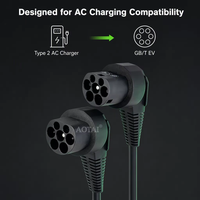 Câble d'extension de charge pour véhicules électriques AOTAI Type 2 vers GB/T pour les véhicules électriques chinois