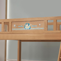 Vente en gros avec bureau enfants lit superposé enfants 2 étages