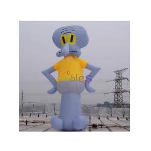 Personajes Inflables Publicitarios de <span class=keywords><strong>Bob</strong></span> <span class=keywords><strong>Esponja</strong></span>, Squidward y Patrick Star, Modelo de Personaje de Dibujos Animados Inflable para Decoración - Product Image 1