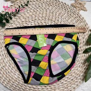 Amysi 2725 #   Goedkope damesondergoed groothandel Zuidoost-Azië 100% polyester zomer ademend antistatisch meisjes ondergoed - Product Image 6