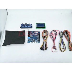 Kit DIY de mini machine à griffes avec <span class=keywords><strong>portique</strong></span> de 25,7 cm <span class=keywords><strong>pour</strong></span> jeu de grue d'arcade, carte de jeu PCB, accepteur de pièces, boutons et faisceau de câblage - Product Image 3