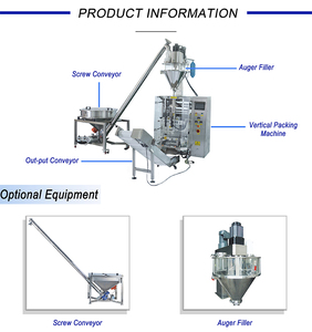 Machine d'emballage automatique pour sachets de 1 kg, 2 kg, 5 kg de détergent, de farine de piment, de lait en poudre et d'assaisonnements - Product Image 5
