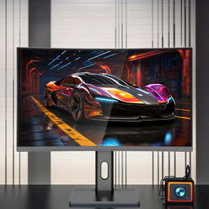 Monitor da Gaming Curvo <span class=keywords><strong>27</strong></span>/32 Pollici 2K HD 165Hz Display LCD da Scrivania Regolabile Senza Cornice - Product Image 5