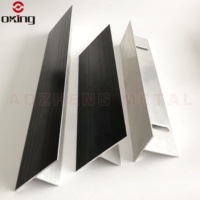 Supports en L et profilés en T en aluminium fabriqués en Chine pour le revêtement HPL, sous-construction, système de façade extérieure