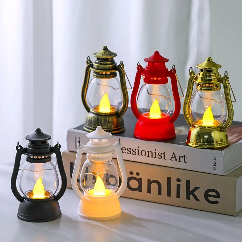 Factory Wholesale Mini Small Electric Ramadan Lanterns Decorative Candle Holders For Home Decor