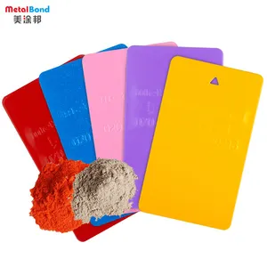 Customized Colors Outdoor Powder Coating Paint Powder For Furniture Epoxy Resin red Powder Coating