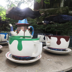 Meilleure vente <span class=keywords><strong>Manege</strong></span> équipement de parc d'attractions Fairground Ride tasse à thé rotative - Product Image 5