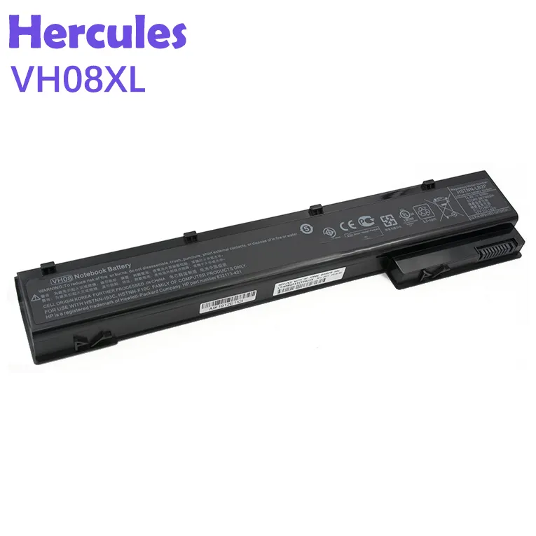 แบตเตอรี่โน้ตบุ๊คของแท้ใหม่ VH08XL HSTNN-LB2P HSTNN-IB2P สำหรับ HP EliteBook 8760W 8770W 8560W แบตเตอรี่แล็ปท็อปแบบชาร์จไฟได้