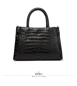 Fashion Genuine Leather Handbags for Women Designer Satchel Purses Top Handle Tote <b>Work</b> Shoulder <b>Bags</b> Women's Handbag - Product Image 5