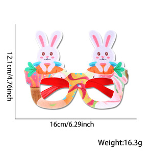 Gafas de Pascua Vestir Adulto Fiesta Decoración Conejo Huevo de Pascua Gafas Marco Regalo de Pascua para niños - Product Image 5