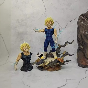Figurine d'action en PVC de 33 cm, modèle <span class=keywords><strong>Majin</strong></span> <span class=keywords><strong>Vegeta</strong></span> de l'anime <span class=keywords><strong>DBZ</strong></span>, de bonne qualité, avec mains et tête interchangeables, emballage en boîte, collection, cadeaux - Product Image 4