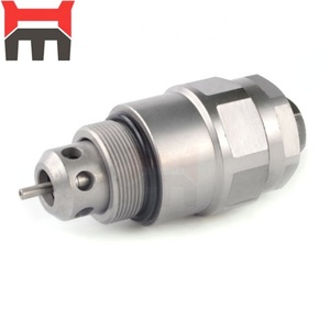 วาล์วโลหะระบายสำหรับ PC130-7 PC120-6 709-90-73100อะไหล่รถขุด - Product Image 1
