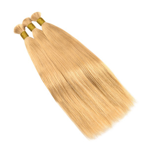 Cheveux humains vietnamiens Remy lisses, vierges, non traités, en vrac, pré-collés, sans trame, décolorables et teintables, extension de cheveux - Product Image 6
