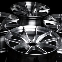 Rines Forjados de 17-24 Pulgadas para Autos de Pasajeros, Aleación de Aluminio T6061, Cromados, Pulidos, para BMW, Nissan, Audi, Benz