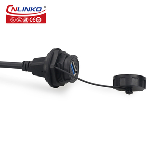 Cnlinko YU-USB3-JSX-01-100 <span class=keywords><strong>USB</strong></span> A オス・メス パネルマウントコネクタ 防水カバー付き - Product Image 5