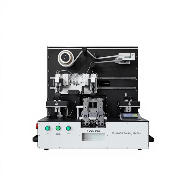 Manual Automatic Battery Pouch Cell Assembly Lamination Stacking Machine