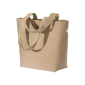 Borsa shopper in cotone riciclato 280gr, merchandising sostenibile - Product Image 1