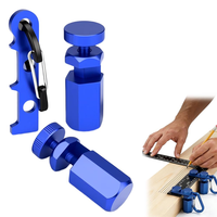 Jeu de gabarits d'escalier sur mesure pour équerre de menuisier avec support, verrou hexagonal stable pour guide de scie circulaire