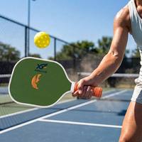 Raquette de pickleball en fibre de carbone T300 14 mm pour joueurs débutants, paddle de pickleball récréatif