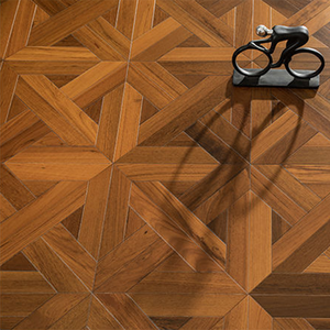 Parquet de teca multicapa T&G de grado AB, cepillado, resistente a los arañazos, de bajo mantenimiento, de 12 mm, 16 mm, 18 mm, para hoteles y complejos turísticos. - Product Image 2