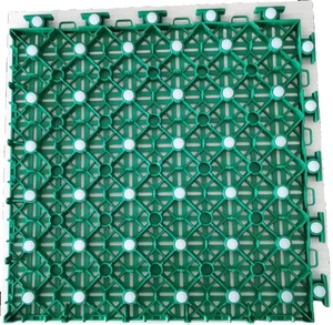 25cm x 25cm PP Carrelage en plastique portable à emboîtement pour terrain de sport en plein air adapté aux terrains de basket-ball/tennis/volley-ball <span class=keywords><strong>NBA</strong></span> - Product Image 2