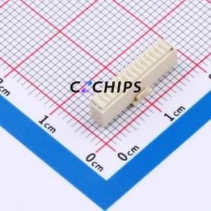 W1001130-14PW2431 Wire-to-Board Pin Header SMD,P=1mm Connector 1x14P 1mm Vertical Mount SH - Product Image 2